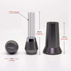 WDT Tool Agitateur à café expresso professionnel Barista 0,4 mm Outil de distribution d'aiguilles avec support