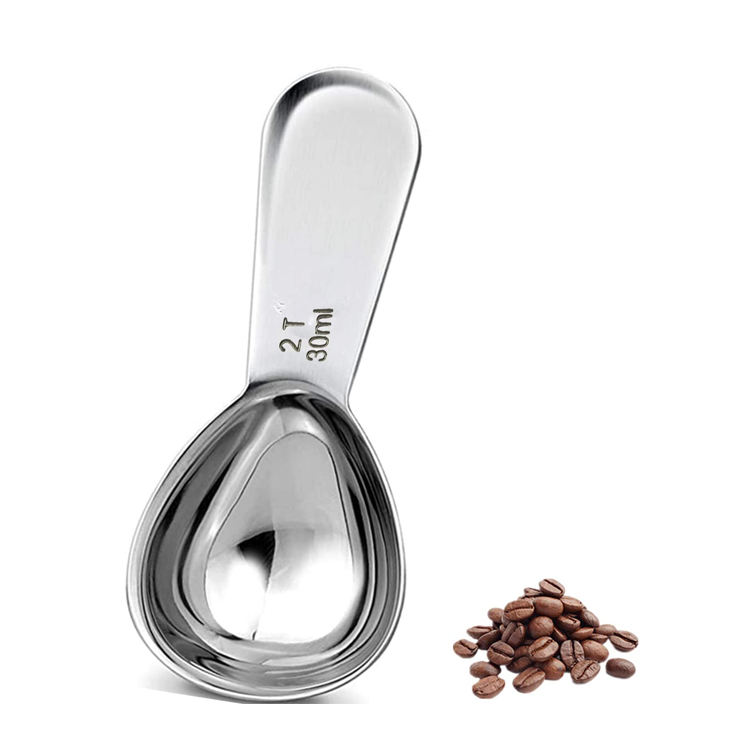 Cuillère à café en acier inoxydable cuillère à café en métal de qualité alimentaire de haute qualité