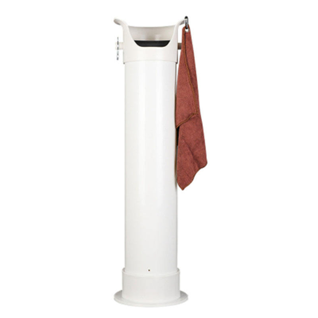 Knock Box pour Espresso Grounds Commercial Floor Standing Barista Style Absorbant Knockbox avec Base Antidérapante Amovible