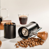 Camping Portable Manuel Moulin À Café En Acier Inoxydable CNC420 Fraise Écologique Poignée En Bois Moulin À Café Plié Facile À Transporter