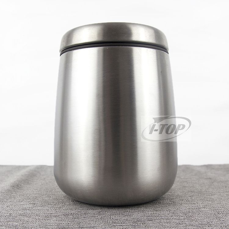 Top vente bonne qualité pot de rangement rond cuisine organisateur sucre café thé bidon ensemble avec couvercles