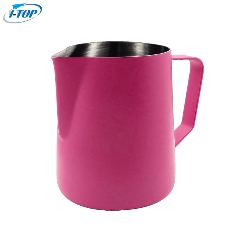 Pichet à mousser en acier inoxydable pichet à la vapeur adapté au café au lait et au lait moussant