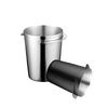 Tasse de dosage de café de 58 mm, tasse de dosage de café en acier inoxydable, pièce d'alimentation en poudre pour outils de machine à café expresso inviolable