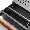 Barista Style Espresso Long Café Knock Bin Accessoires Tiroir En Acier Inoxydable Knock Box Noir