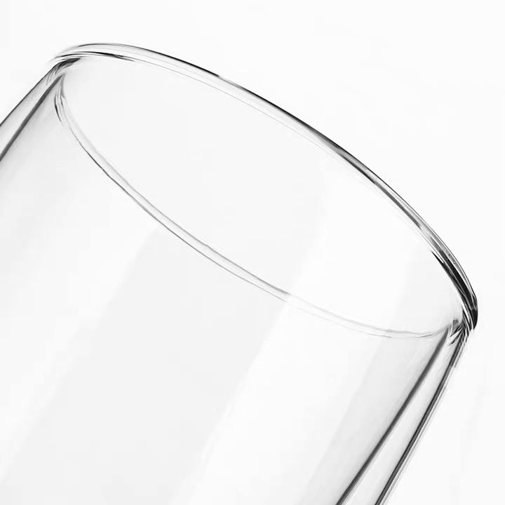 Les tasses à café ou à thé en verre à double paroi ont isolé les tasses à café de 250 ml
