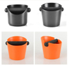 Marc de café Knock Box Seau à café en acier inoxydable Espresso Dump Bin Bangs Coffee Grinds Residue Box