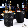 Seau à vin de luxe en gros seau à glace à champagne isolé de 4 pintes pour les fêtes et le bar