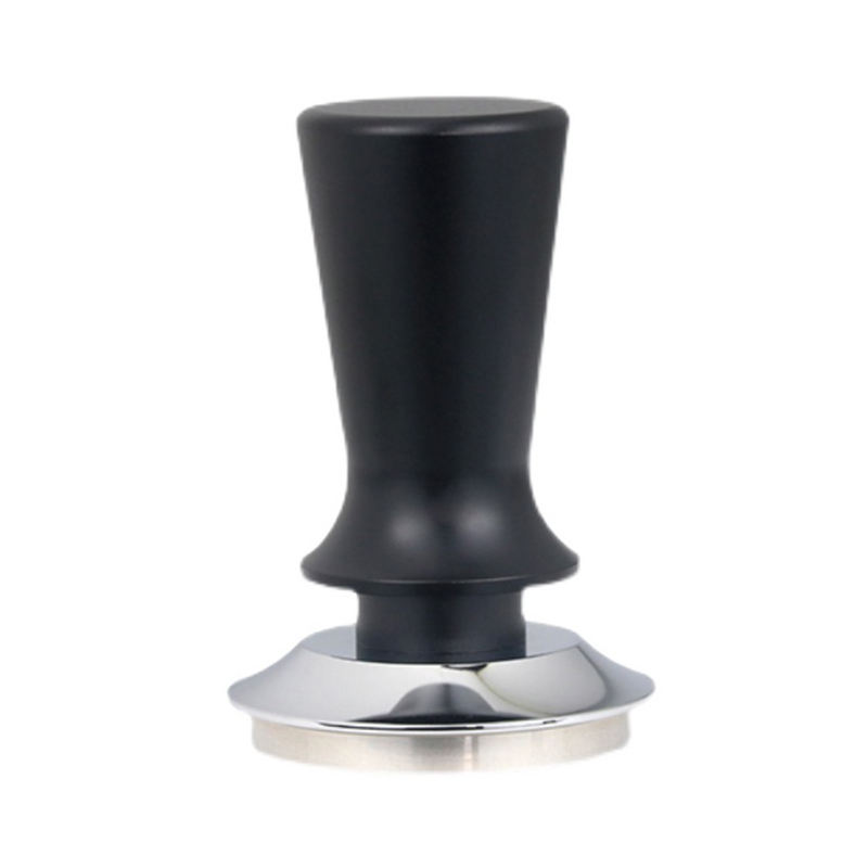 Espresso Tamper Pression calibrée Anti-Stick Autonivelant Poignée raffinée Acier inoxydable Tamper à café