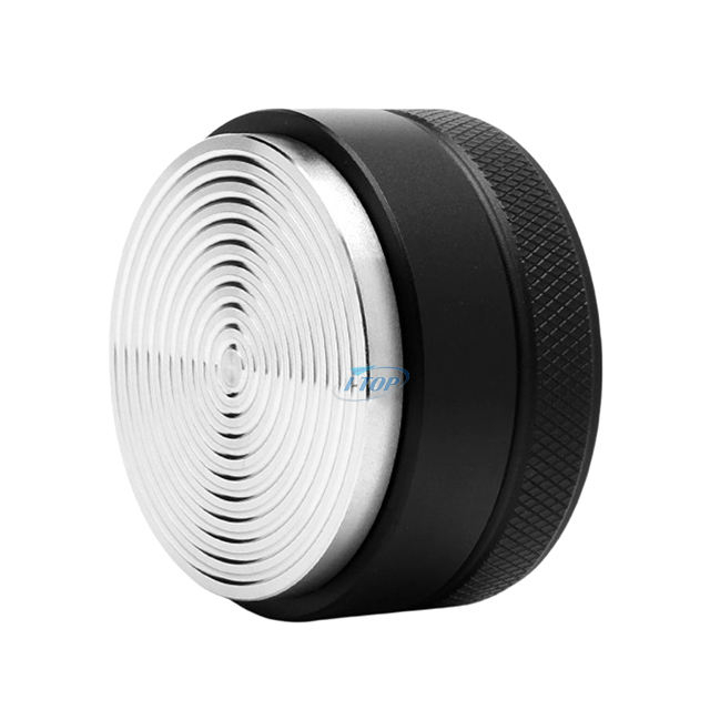 Distributeur de café macaron Base en acier inoxydable 304 pour lisser le niveleur de café en poudre de café