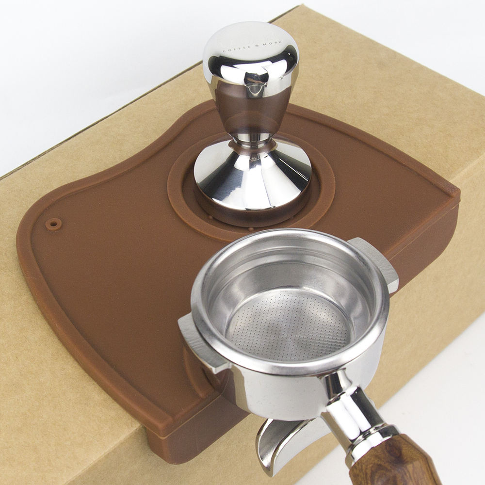 51mm Acier Inoxydable Café Tamper Barista Espresso Tamper Base Coffee Bean Press