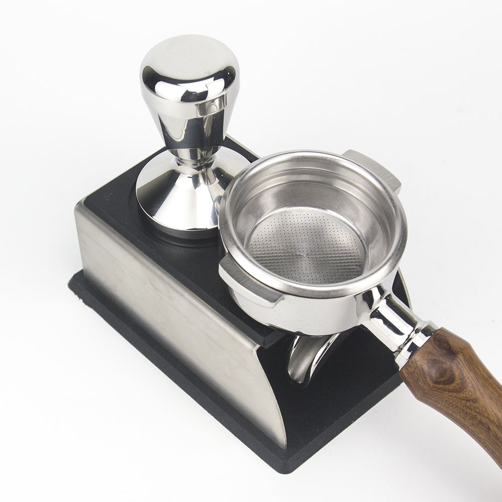 51mm Acier Inoxydable Café Tamper Barista Espresso Tamper Base Coffee Bean Press