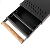 Espresso Knock Box Tiroir, Acier Inoxydable Amovible Café Moulu Knock Box, Absorbant Les Chocs Durable Barista Knock Box