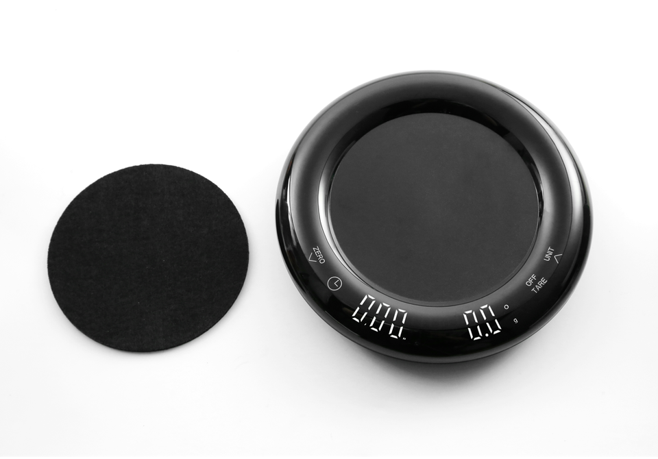 2Kg 0.1g marque privée acrylique plate-forme écran tactile minuterie cuisine électronique numérique verser sur la balance à café