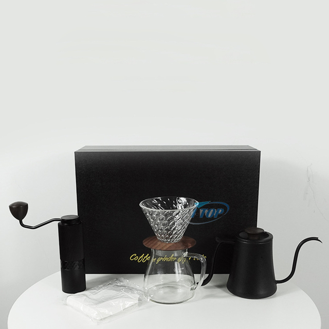 Service à café 60 en forme de V Verser sur la table basse et la table de bout de la cafetière Outils Barista